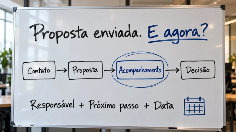 Proposta enviada e sem resposta: como organizar o acompanhamento de orçamentos